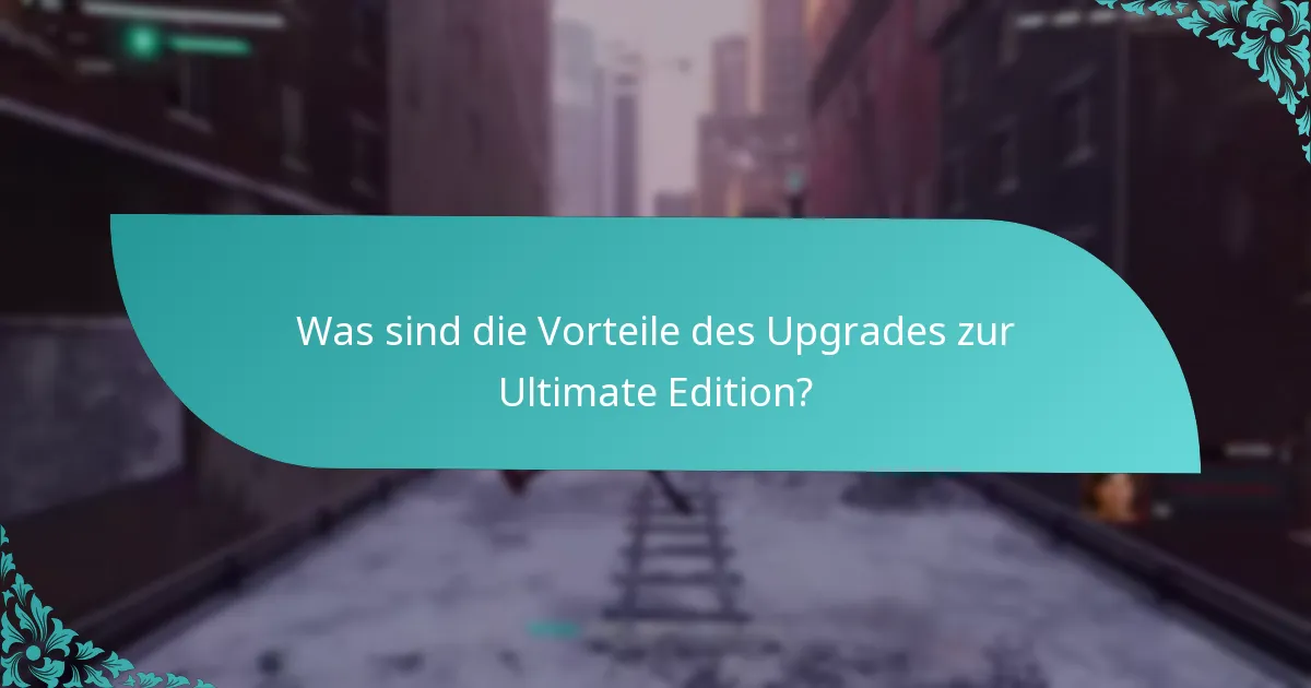 Welche Konsolen unterstützen das Upgrade zur Spider-Man: Miles Morales Ultimate Edition?